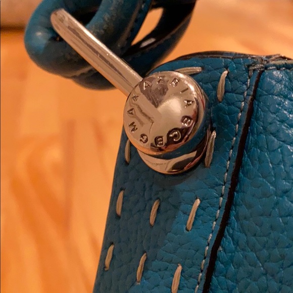 Bcbgmaxazria turquoise signature hobo bag - Picture 8 of 14